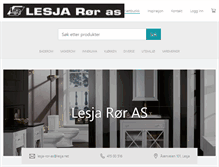 Tablet Screenshot of lesja-ror.no